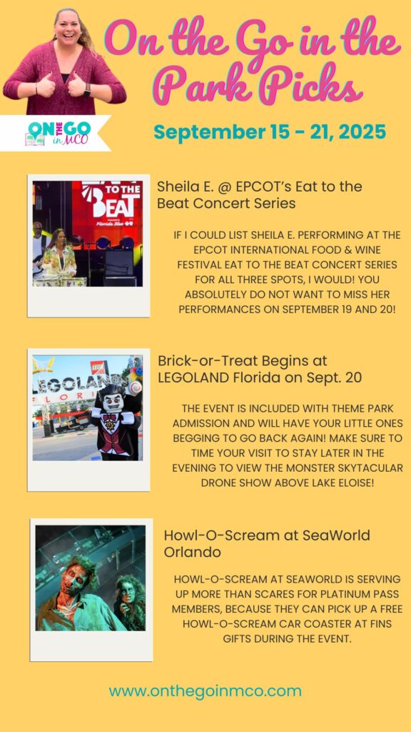 On the Go in the Parks September 15 2025