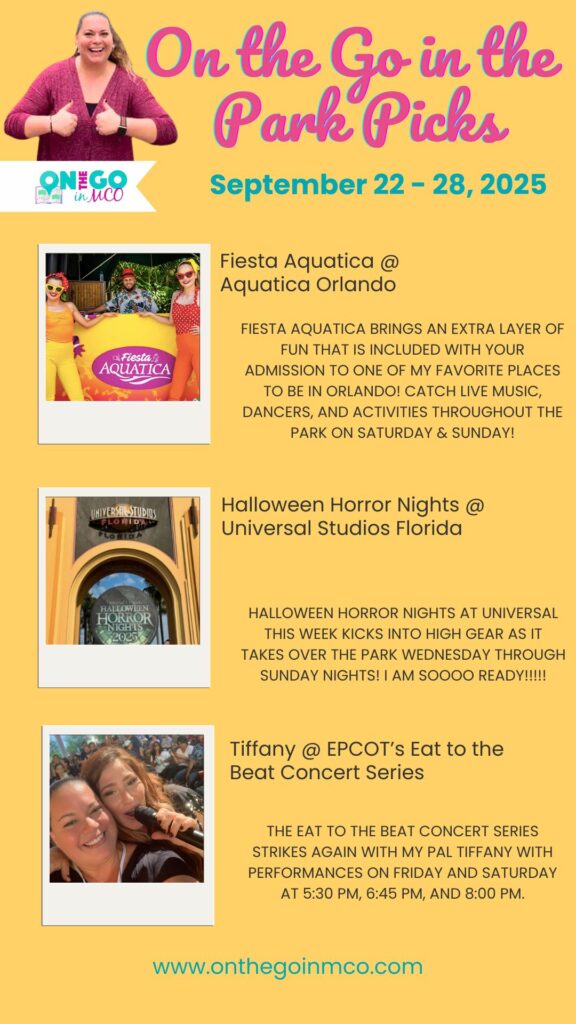 On the Go in the Parks September 22 28 2025