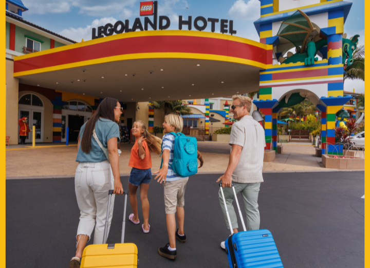 LEGOLAND Annual Pass Deal with Hotel Stay Family Checking In