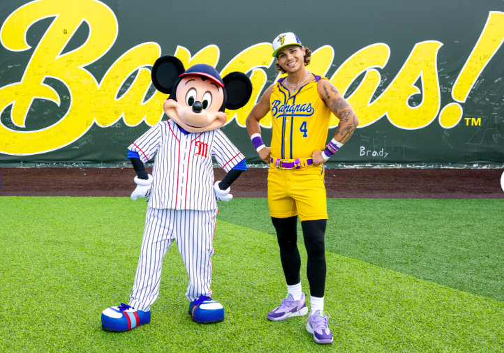 Bananaball Open 2027 Savannah Banana Mickey Mouse
