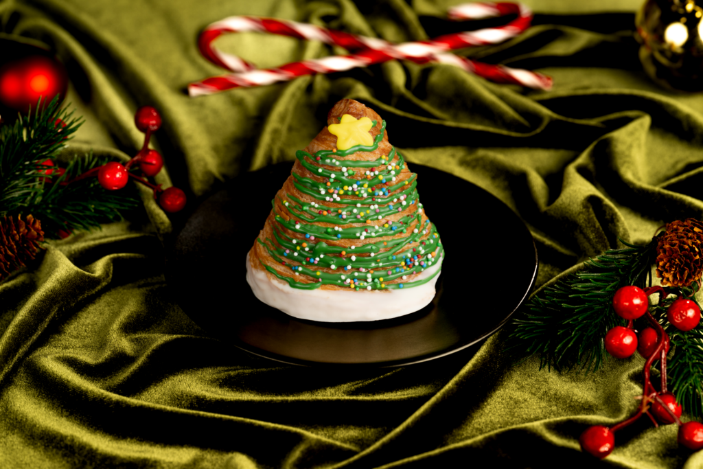 Chocolate Tree Croissant at Santa's Holiday Grove at Disney's Animal Kingdom Theme Park