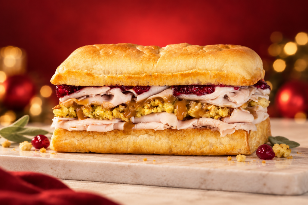 Holiday Turkey Sandwich at Earl of Sandwich at Disney Springs