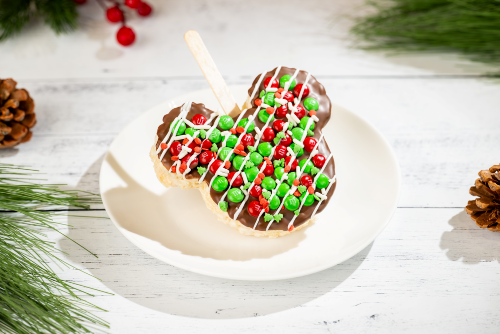 Mickey Holiday Cereal Treat with M&M’S at Main Street Confectionery at Magic Kingdom Park