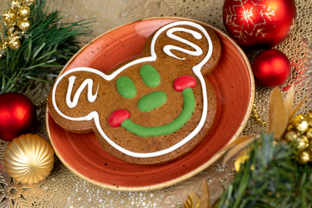Mickey Gingerbread Cookie at The Trolley Car Café at Disney's Hollywood Studios