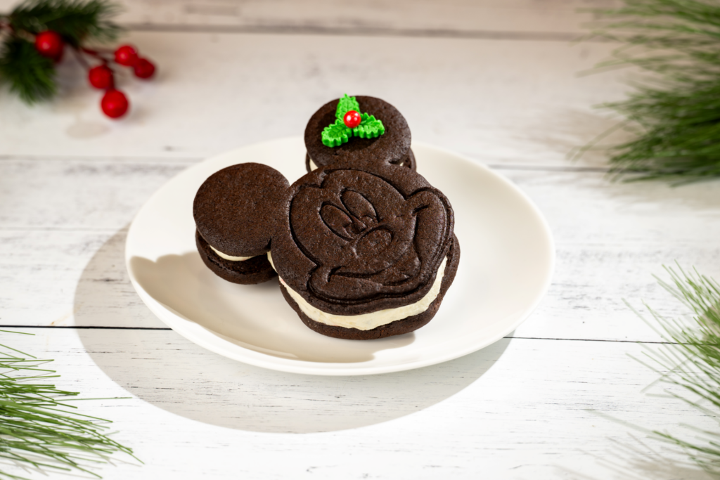 Mickey Peppermint Chocolate Cookie Sandwich at Walt Disney World Resort
