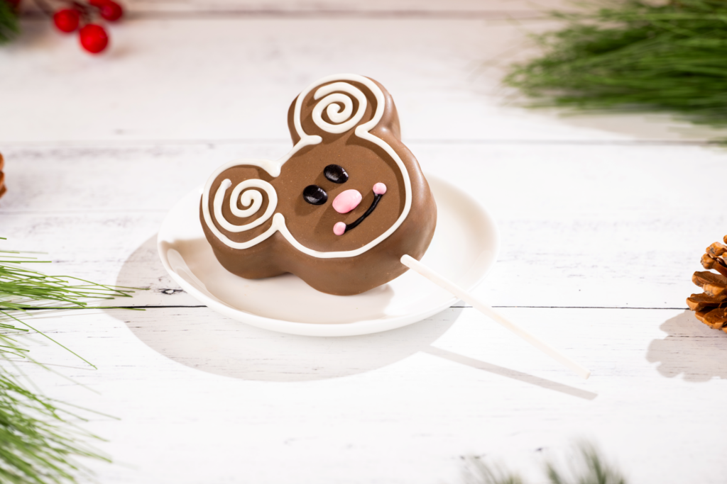 Mickey Gingerbread Marshmallow Pop at Walt Disney World Resort