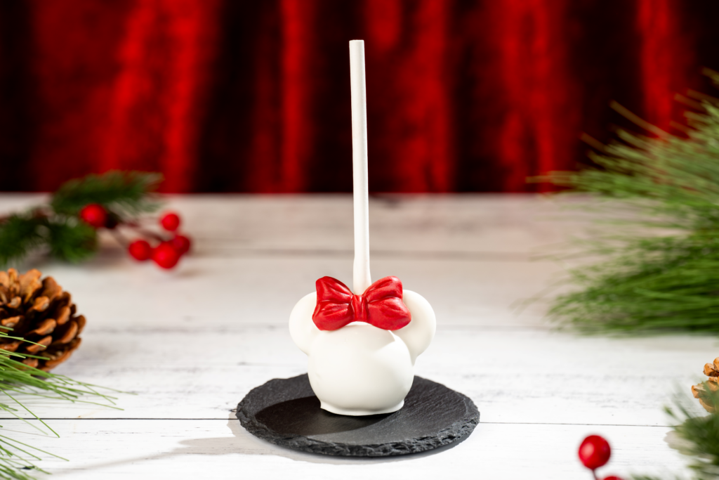 Minnie Holiday Funfetti Cake Pop at Disney's Candy Cauldron at Disney Springs