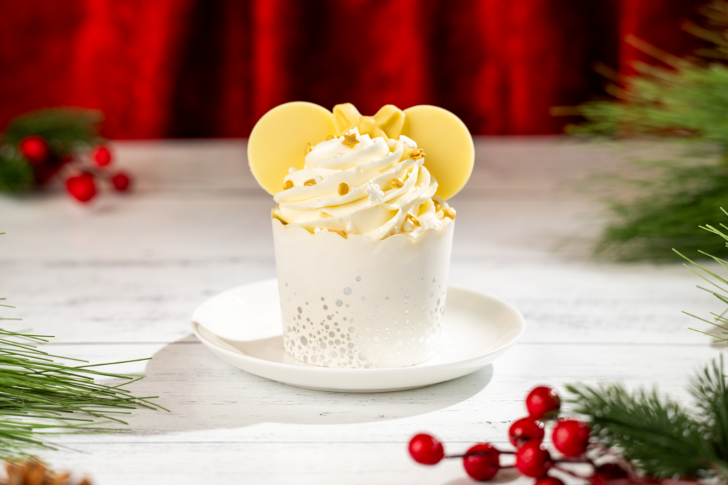 Minnie Holiday Vanilla Cupcake at Walt Disney World Resort