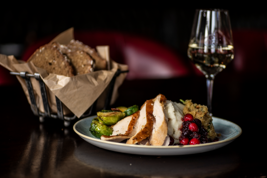 Holiday food and drinks at Raglan Road Irish Pub and Restaurant at Disney Springs