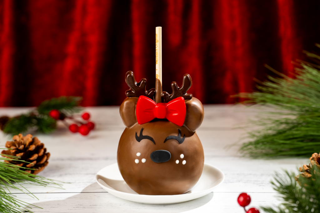 Minnie Reindeer Caramel Apple at Walt Disney World Resort