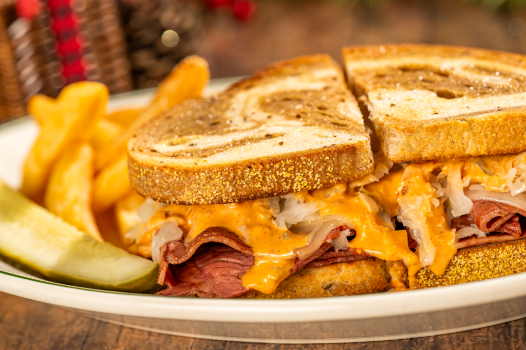 Classic Reuben Sandwich at The Plaza Restaurant at Magic Kingdom Park