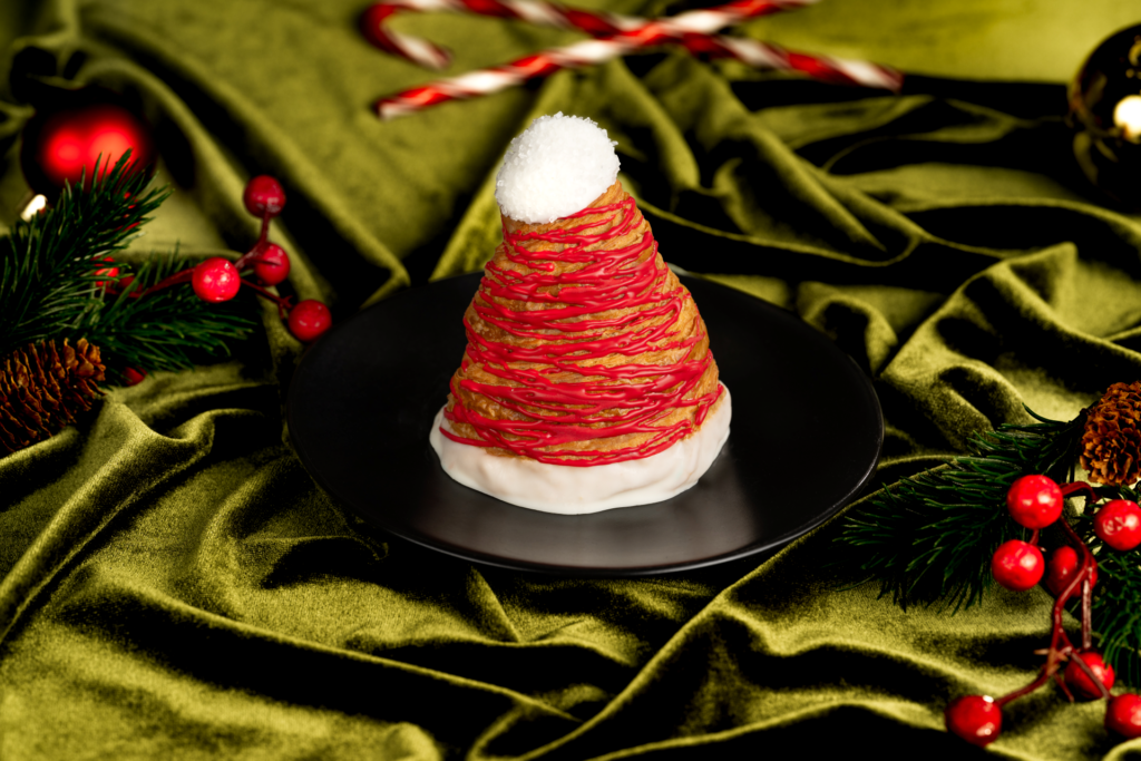 Santa Hat Croissant at Santa's Holiday Grove at Disney's Animal Kingdom Theme Park