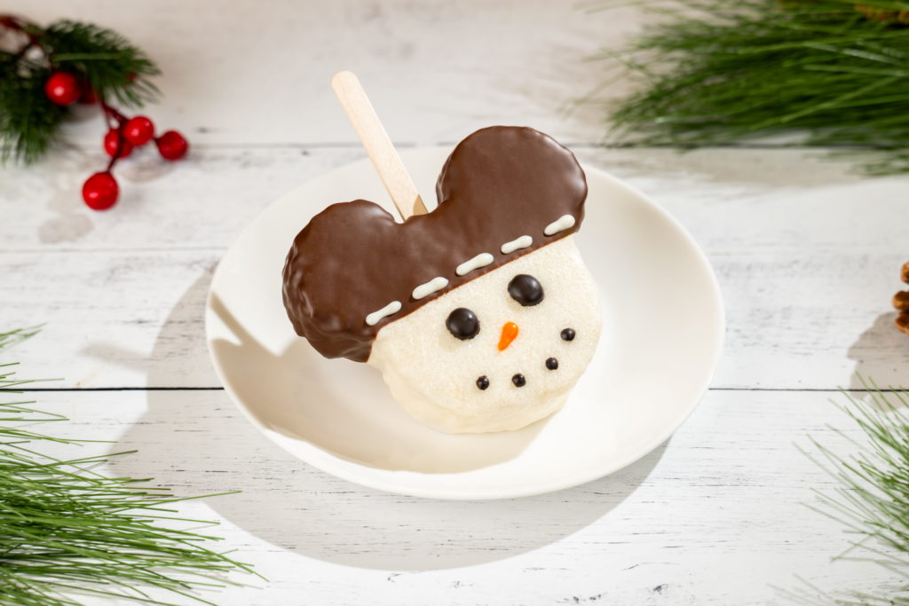 Mickey Snowman Cereal Treat at Walt Disney World Resort