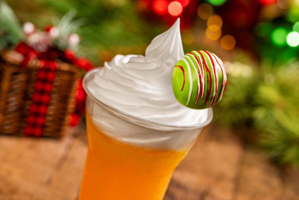 Santa Surf Shack Float at Aloha Isle at Magic Kingdom Park