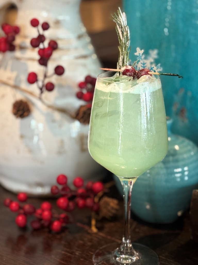 White Christmas Sangria at Terralina Crafted Italian at Disney Springs